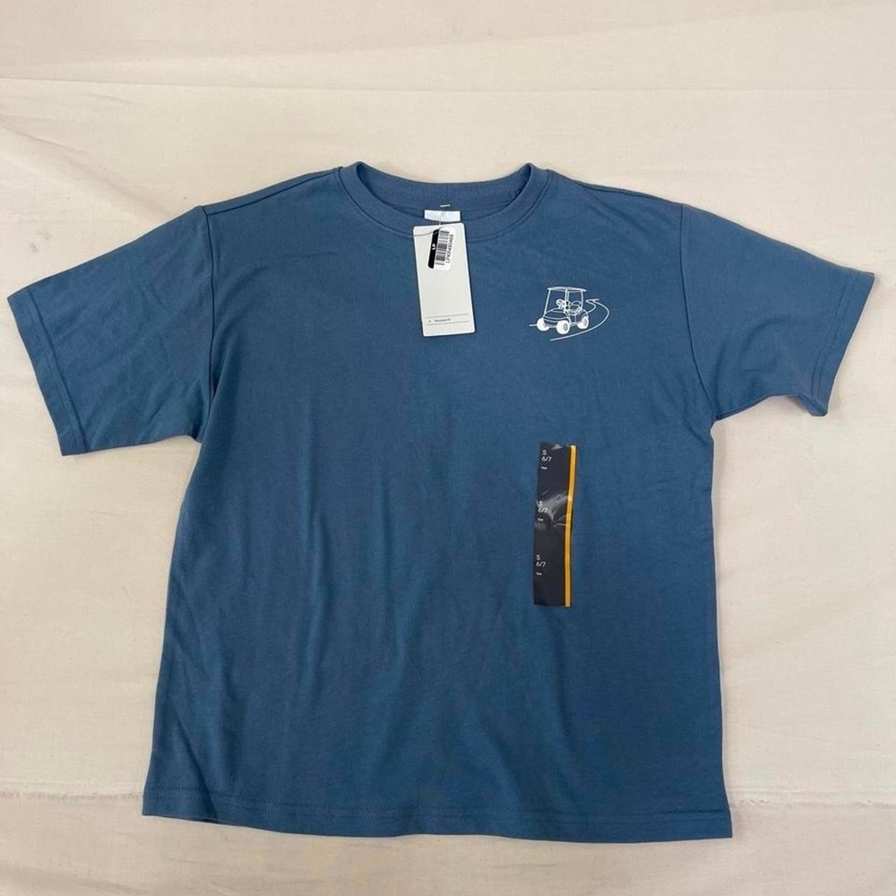 All in Motion Golf‎ Tee with white text reading 'LET'S PAR-TEE!'